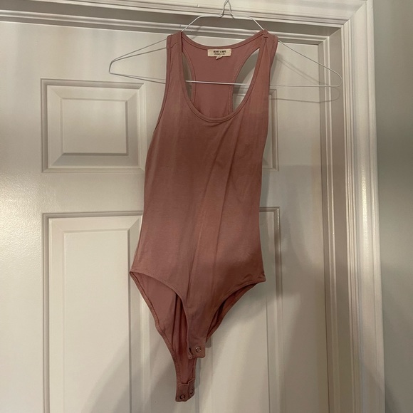 Fashion Nova Tank Bodysuit - Mauve - Picture 1 of 4